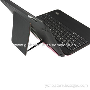 New Keyboard Leather Case Stand for iPad with ABS Material, Lightweight Design